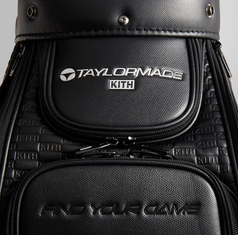 Kith Taylormade Staff Bag Black 2024