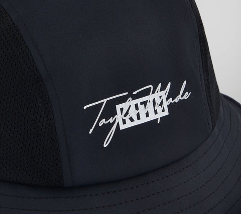 Kith for TaylorMade Nylon Camper Bucket Hat 2024 Black