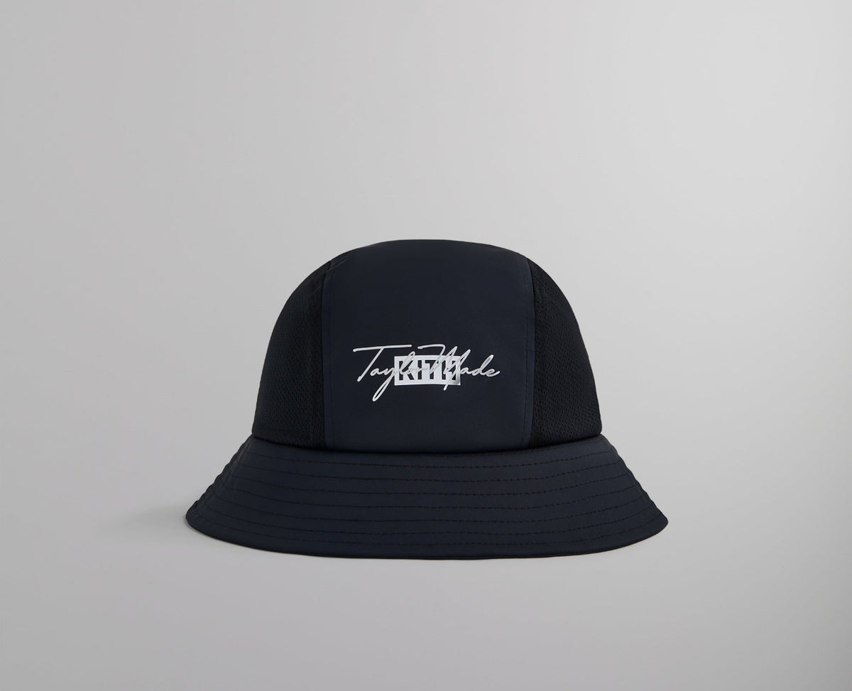 Kith for TaylorMade Nylon Camper Bucket Hat 2024 Black