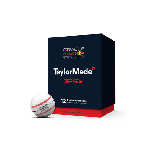 TAYLORMADE | REDBULL TP5X STRIPE GOLF BALL (1 Dozen)